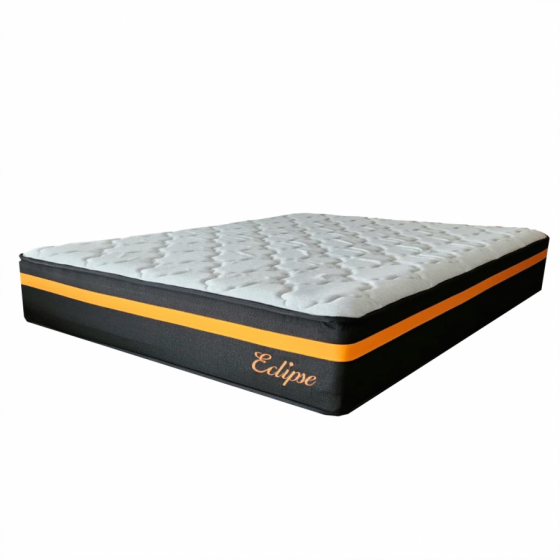 Colchón 2 plazas Queen Size resorte pocket Eclipse