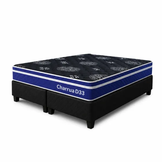 Sommier Charr&uacute;a Ortop&eacute;dico Queen Size